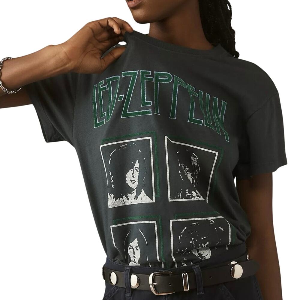LETLUV Led Zeppelin Graphic Tee, Size XL / P2P 22 - 23” New w/o Tag MSRP $88